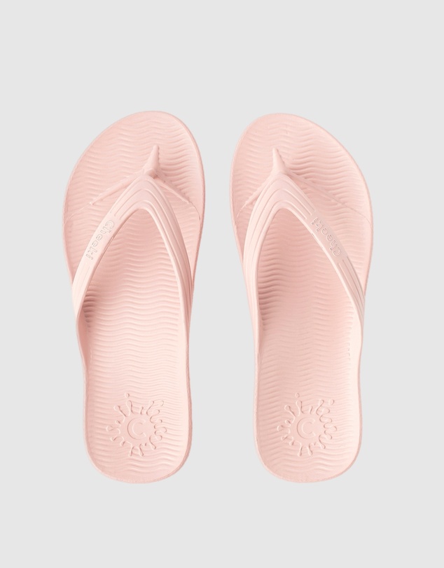 Tolu Australia - Pink Thongs With Arch Support