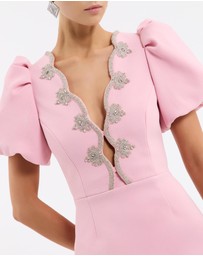 Rebecca Vallance - Harlynn Puff Sleeve Mini Dress