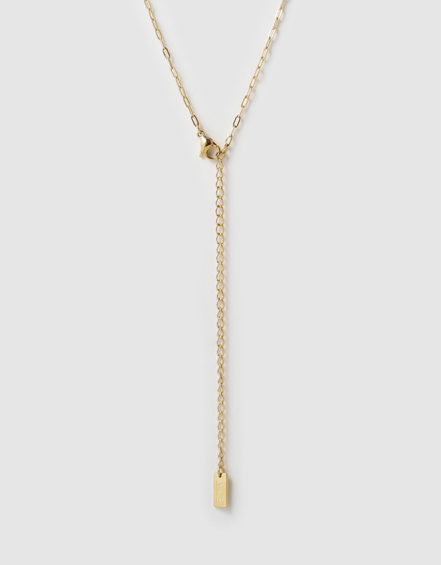 Arms Of Eve - Koda Gold Necklace - Lapis
