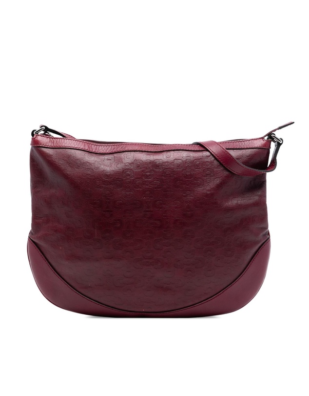 Pre-Loved by Azura Reborn - Pre-Loved Embossed Leather Horsebit Crossbody