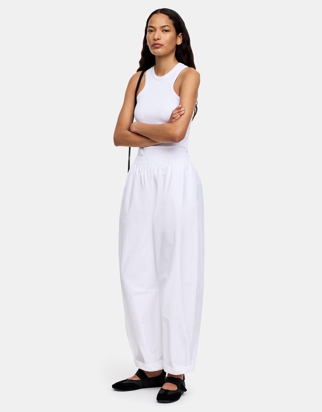 ARKET - Suede-Nylon Mary Jane Flats