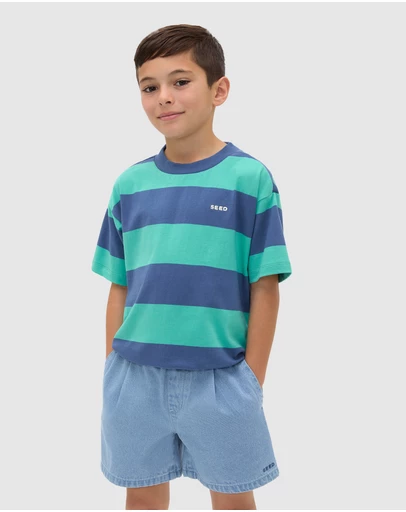 Seed Heritage - Bold Stripe Tee