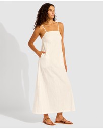 Seafolly - Gathered Strap Maxi Dress