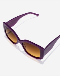 Hawkers Co - Hawkers - Fervor - grape purple tobacco  Sunglasses for Men and Women UV400