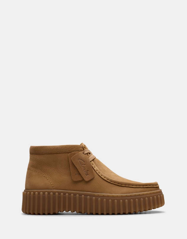 Clarks - Torhill Moss Light Tan Nubuck