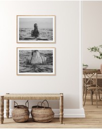 Olive et Oriel - L'Ocean I Art Print