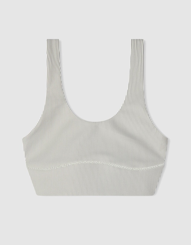 Zulu & Zephyr - Stripe Rib Crop Top