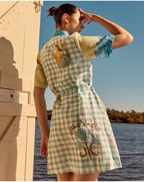 SMWR. by The Somewhere Co - My Own Muse Mini Shirt Dress