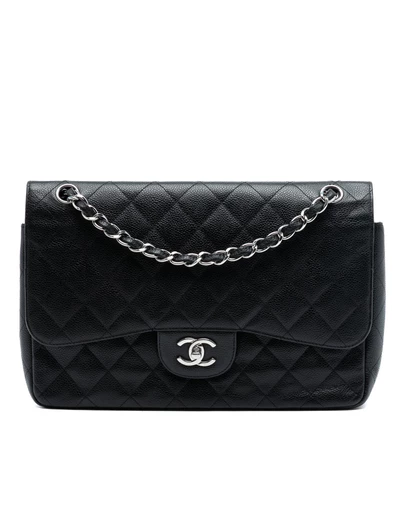 Pre-Loved by Azura Reborn - Pre-Loved Jumbo Classic Caviar Double Flap