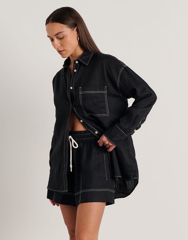 Jag - Gigi Linen Relaxed Shirt
