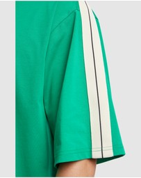 Urban Classics - Tennis Core Tee - Froggreen