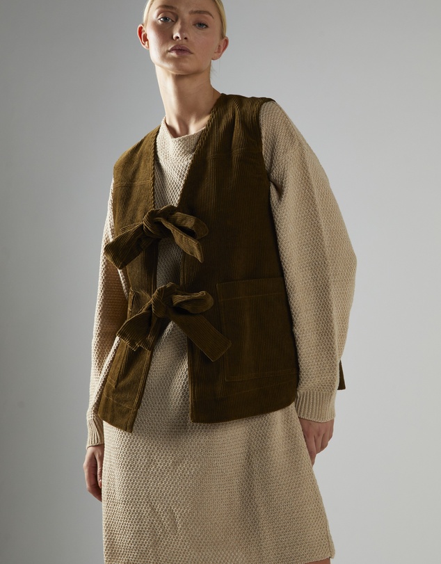 Glamorous - Tie-Front Gilet