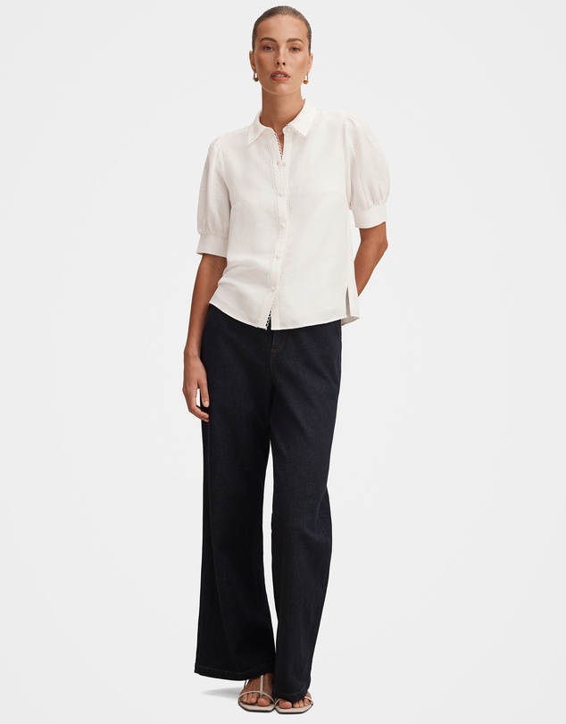 Forever New - Finley Trim Detail Blouse