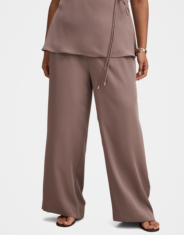 Forever New Curve - Nya Curve Elastic Wide Leg Pants
