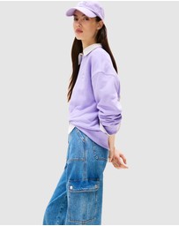 Tommy Jeans - Claire High Rise Wide Cargo Jeans