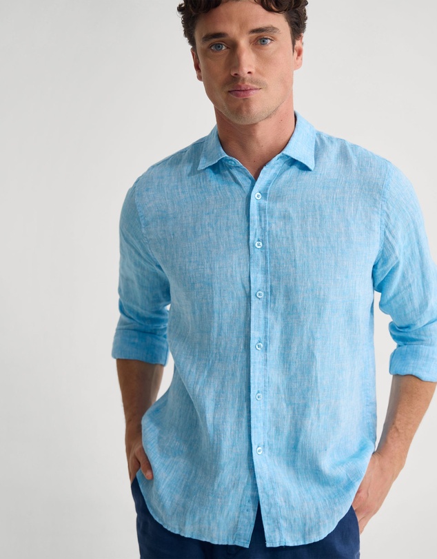 Oxford - Cooper Ls European Linen Shirt