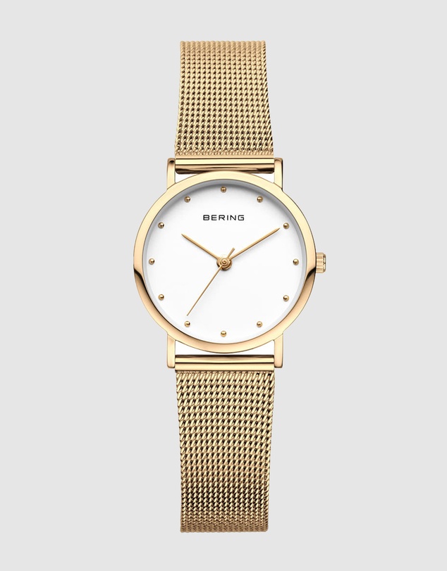 Bering - Classic 26mm Gold Watch