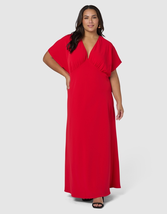 Pink Dusk by Curve Project - Scorching Maxi Dress