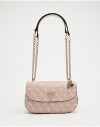 GUESS - Daryna Convertible Crossbody Flap Logo Bag