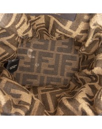Pre-Loved by Azura Reborn - Pre-Loved Mini Quilted Silk FF 1974 Mon Tresor Bucket Bag