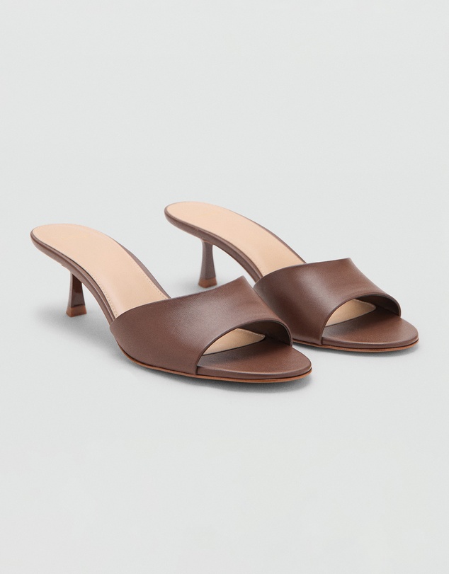 M.N.G - Heel Non-Structured Sandals