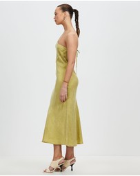 Third Form - Paisley Bias One Shoulder Midi Dress