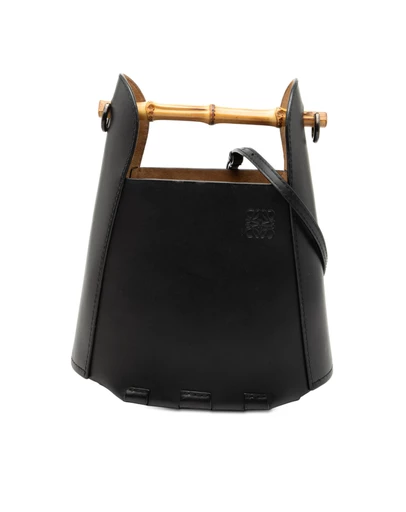 Pre-Loved by Azura Reborn - Pre-Loved Calfskin Bamboo Bucket Bag
