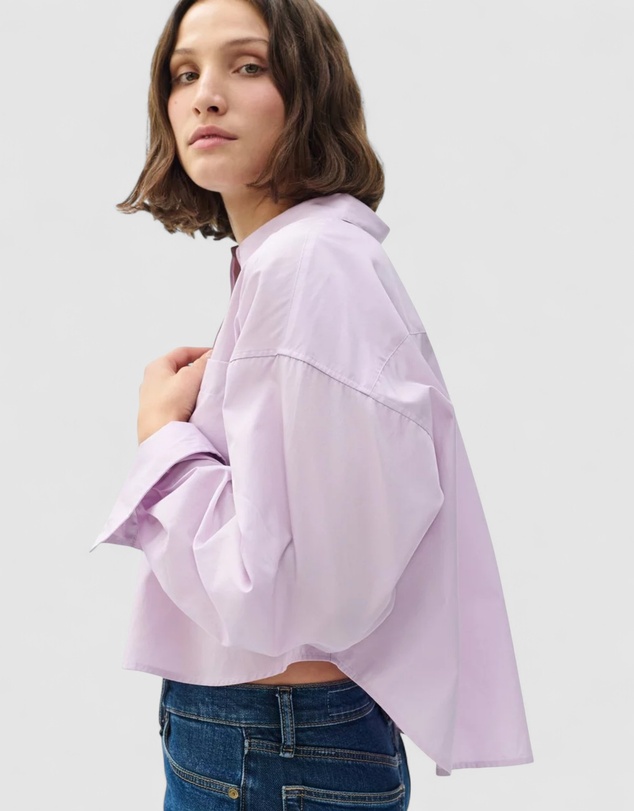 rag & bone - Marin Cropped Shirt