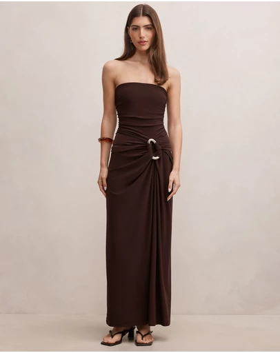 Forever New - Keely Strapless Jersey Maxi Dress