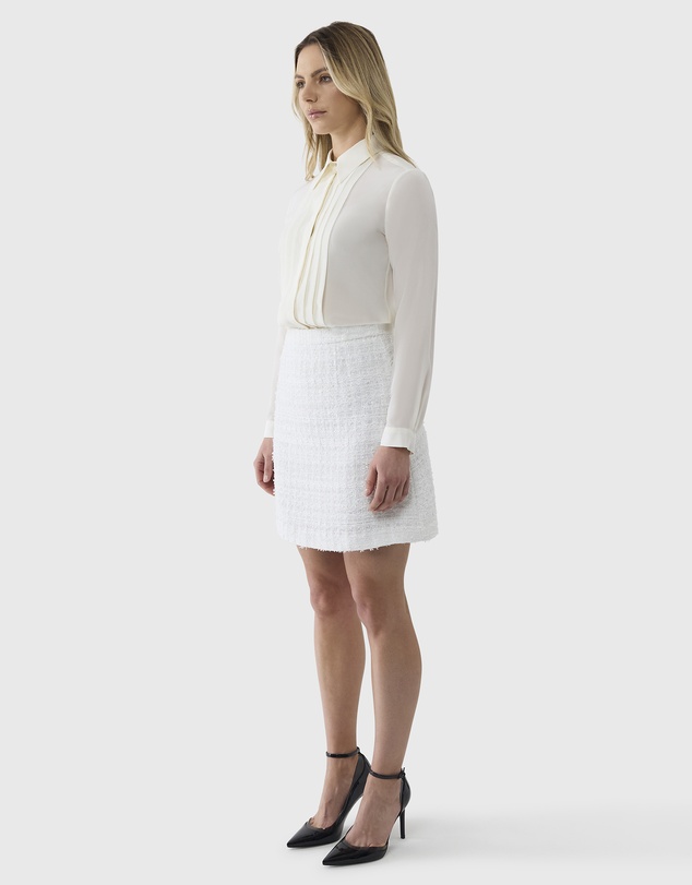 Farage - Pleated Panel Blouse