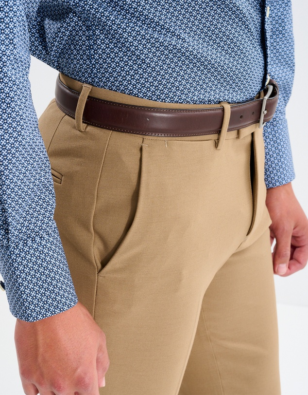 3 Wise Men - 3 Wise Men Hoxton Trouser - Camel