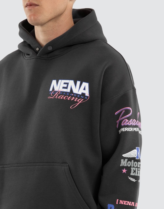 Nena & Pasadena - Stream Box Fit Hoodie