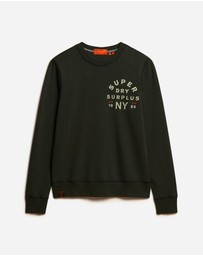 Superdry - Slim Fit Surplus Graphic Crew
