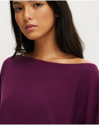 Cotton On Body - Dreamy Soft Boat Neck Long Sleeve
