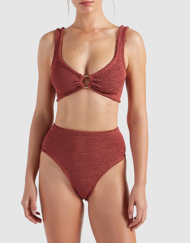 Hunza G - Nadine Gold Hoop Bikini