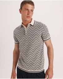 SABA - Monte Linear Knit Polo