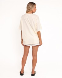 Petal & Pup - Sardines Tee - Pale Yellow
