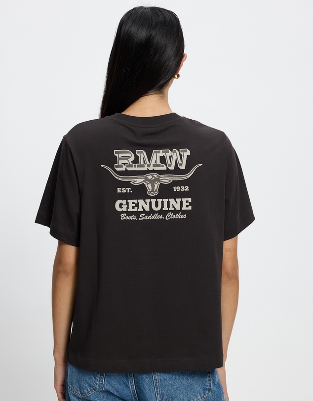 R.M.Williams - Louth Back Print T-Shirt