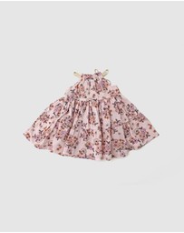 WITH LOVE FOR KIDS - Cotton Muslin Dress - Babies - Kids
