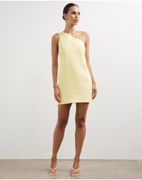 Revibe - Repaired Lover Alora One Shoulder Mini Dress - AU 12