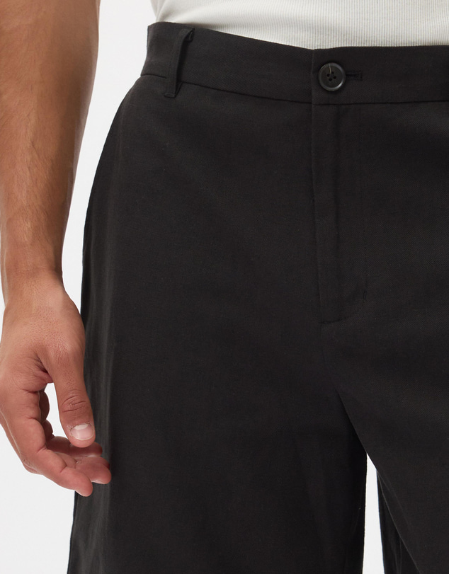 AERE - Bermuda Linen Blend Shorts