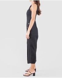 Amelius - Imari Linen Midi Dress