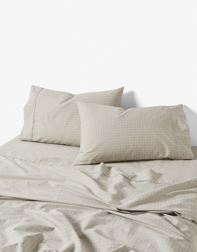Linen House - Volley Check Sheet Set