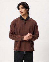 Rhythm - Koa LS Rugby Polo