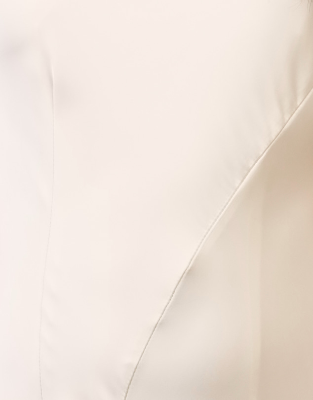 Azzurielle - Peyton Asymmetrical Neck Dress