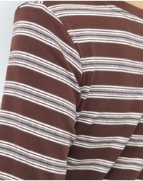 AERE - Zara Stripe Long Sleeve T-Shirt