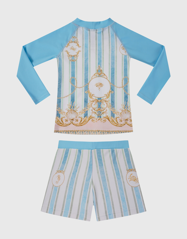 Aqua Blu Kids - Nautica Long Sleeve Rash Vest Set