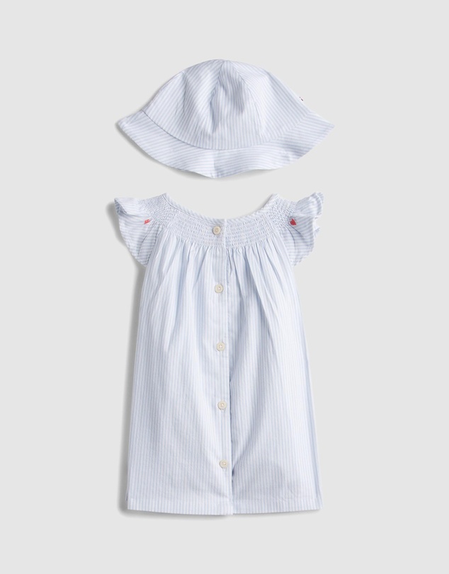 Tommy Hilfiger - Ithaca Dress Bucket Hat Giftbox - Baby
