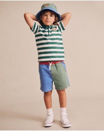 Huxbaby - Peekaboo Hux Polo Tee - Babies-Kids