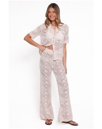 Petal & Pup - Briony Knit Pant Set - Cream